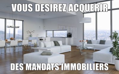 XXL visibility : vous désirez acquérir des mandats immobiliers